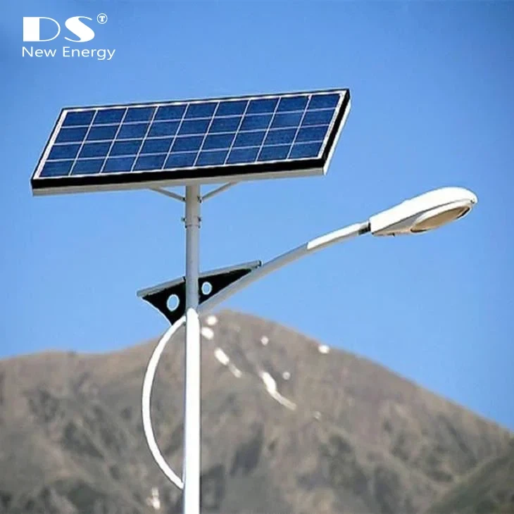 Hoog efficiëntie 50W Solar Street Light met LED -lamp 8000 lumen