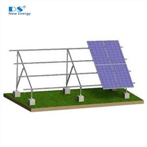 Grondmontagesysteem met betonnen funderingen