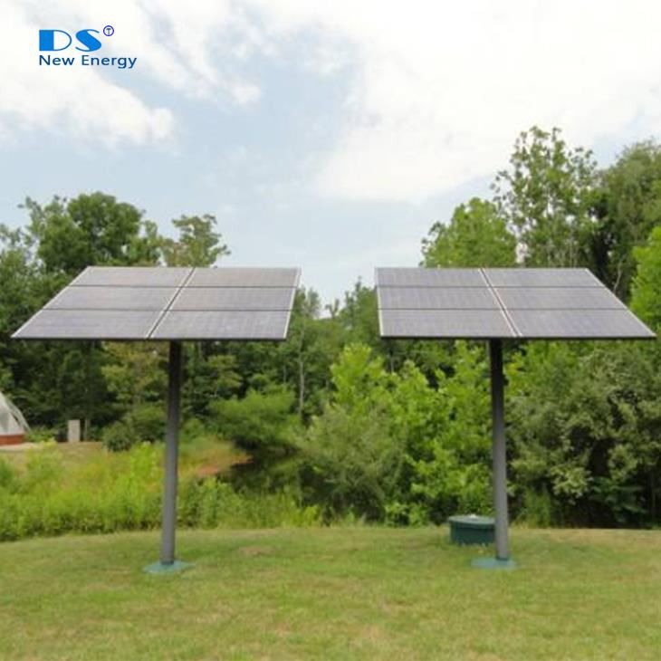 Zonne-aangedreven pomp voor watervallen